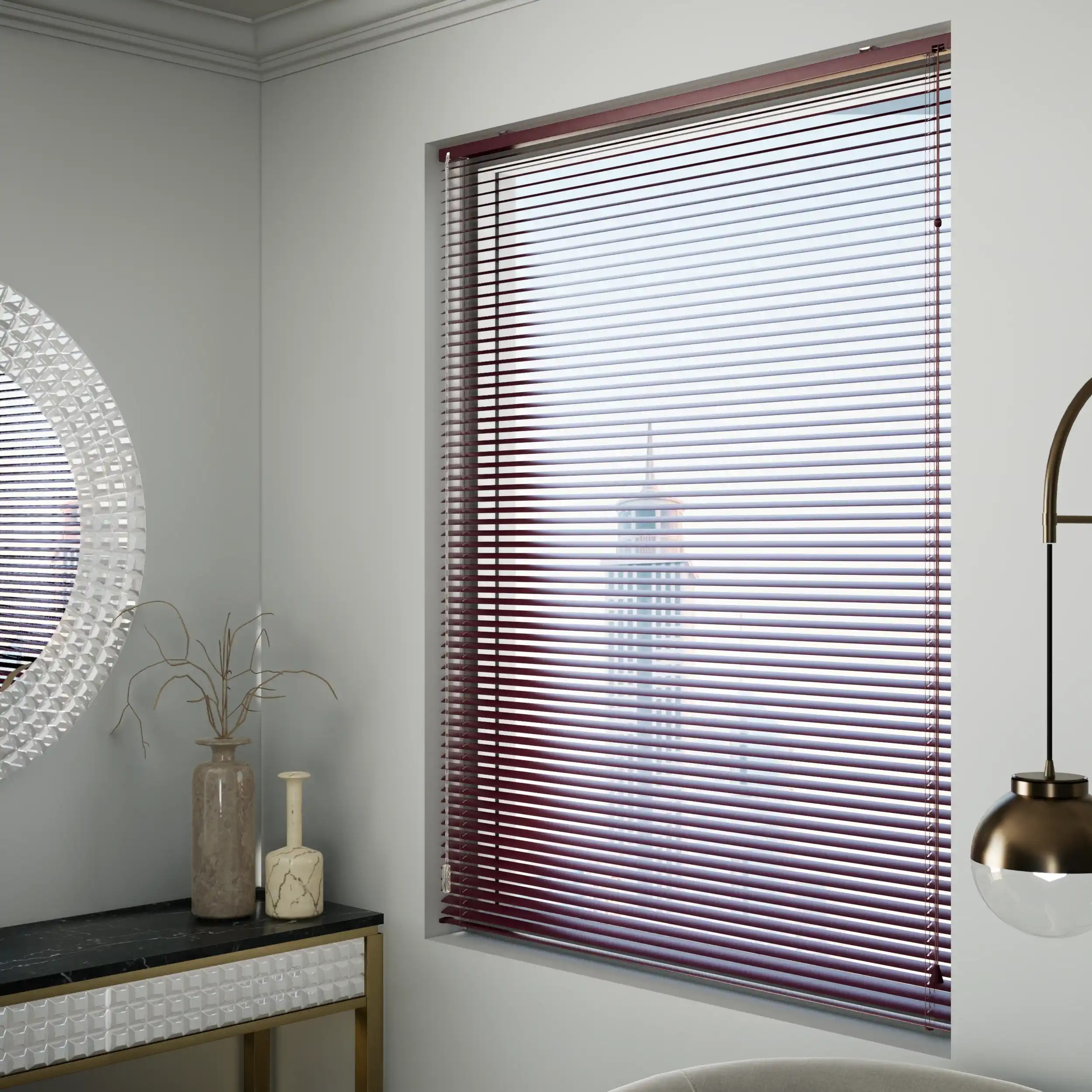 25mm Classic Aluminum Venetian Blinds
