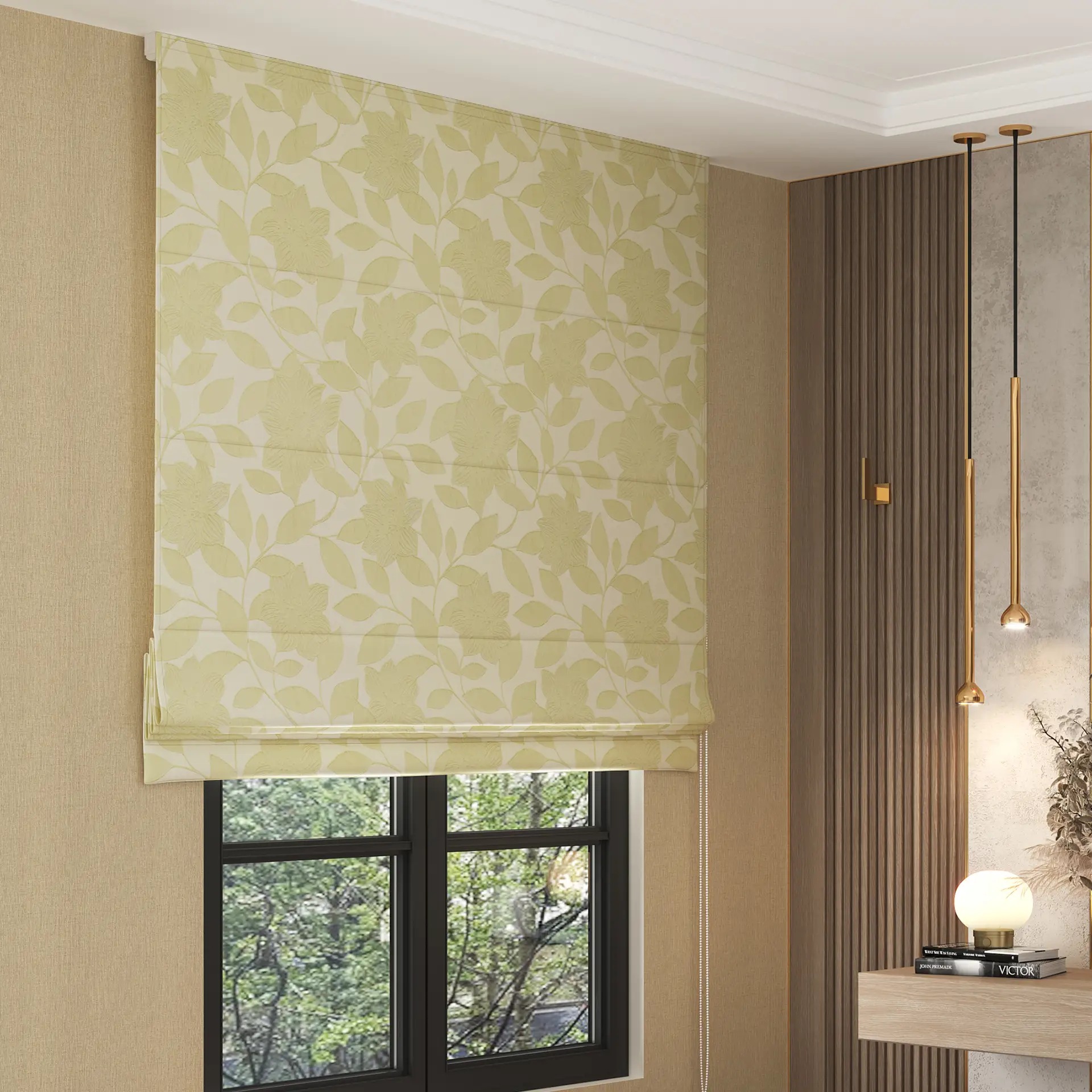 Flat Roman Shades