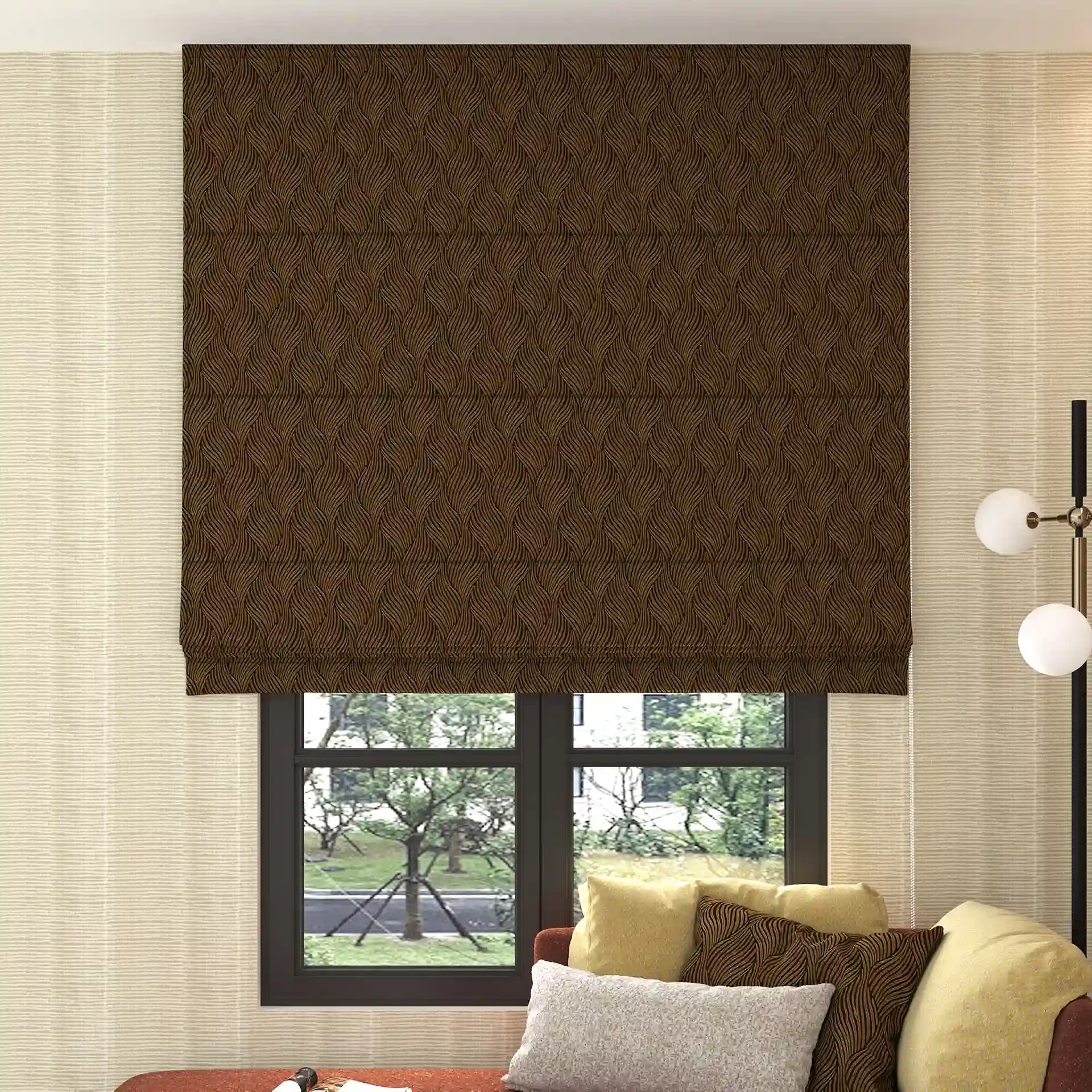 Flat Roman Shades